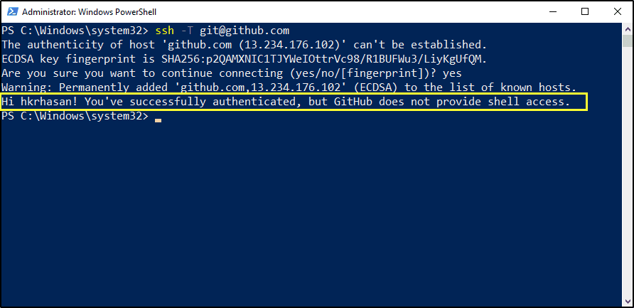 ssh-check-on-window-10