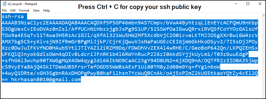copy-ssh-key-to-github-on-window-10