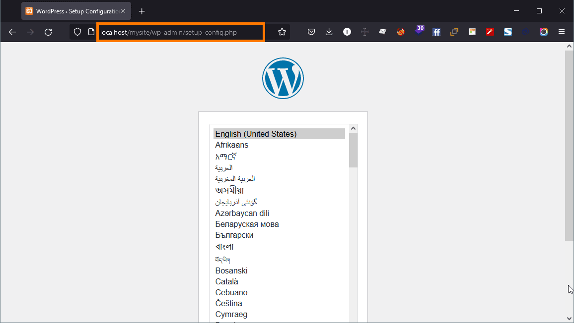 select-wordpress-language